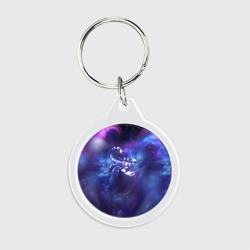 Брелок круглый Скорпион