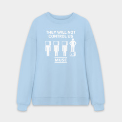Мужской свитшот oversize без начеса хлопок Muse