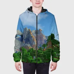 Мужская куртка 3D Minecraft - фото 4