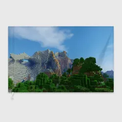 Флаг 3D Minecraft
