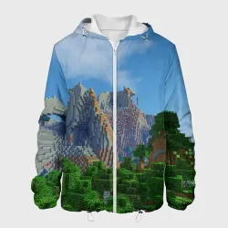 Мужская куртка 3D Minecraft