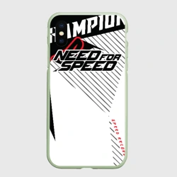 Чехол для iPhone XS Max матовый Need for Speed