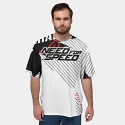 Мужская футболка oversize 3D Need for Speed - фото 2