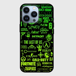 Чехол для iPhone 13 Pro Логотипы игр