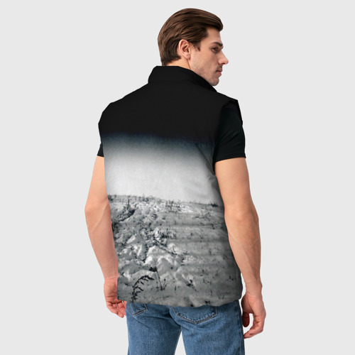 Мужской жилет утепленный 3D Гражданская оборона, цвет черный - фото 4