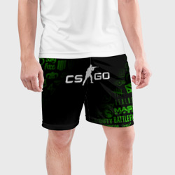 Мужские шорты спортивные CS GO - фото 2
