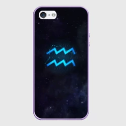 Чехол для iPhone 5/5S матовый Водолей