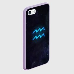 Чехол для iPhone 5/5S матовый Водолей - фото 2