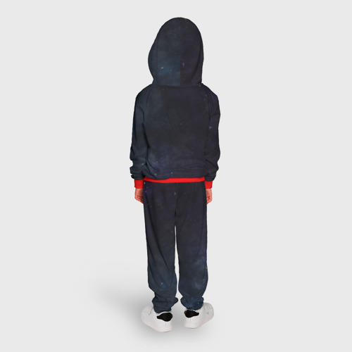 Детский костюм с толстовкой 3D Весы, цвет красный - фото 4