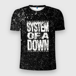 Мужская футболка 3D Slim System of a Down