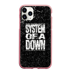 Чехол для iPhone 11 Pro Max матовый System of a Down