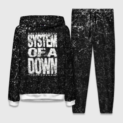Женский костюм с толстовкой 3D System of a Down