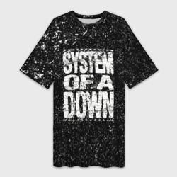 Платье-футболка 3D System of a Down