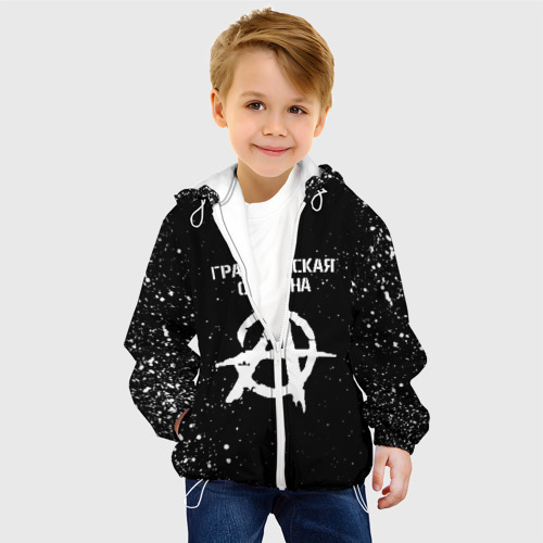 Детская куртка 3D Гражданская оборона, цвет белый - фото 3