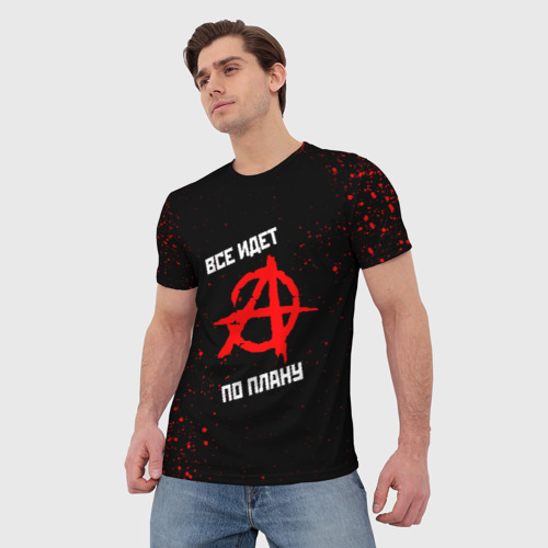 Мужская футболка 3D Гражданская оборона, цвет 3D печать - фото 3