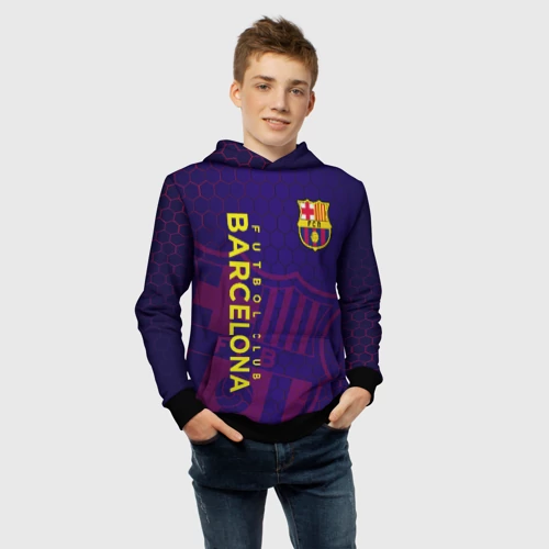 Детская толстовка 3D Барселона - фото 6