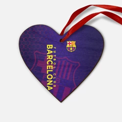 Деревянная игрушка Сердце Барселона