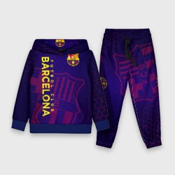 Детский костюм с толстовкой 3D Барселона