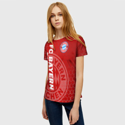 Женская футболка 3D Бавария - фото 2