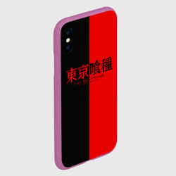 Чехол для iPhone XS Max матовый Токийский гуль - фото 2