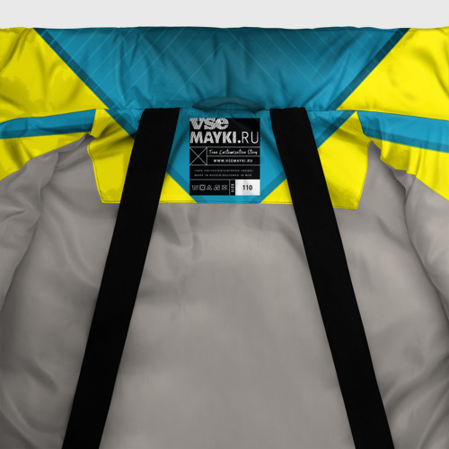 Зимняя куртка для девочек 3D Икс для косплея, цвет светло-серый - фото 7