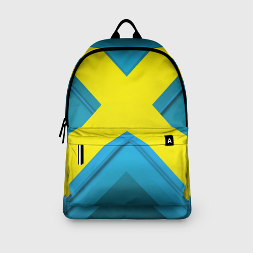 Рюкзак 3D с принтом Икс для косплея, вид сбоку #3
