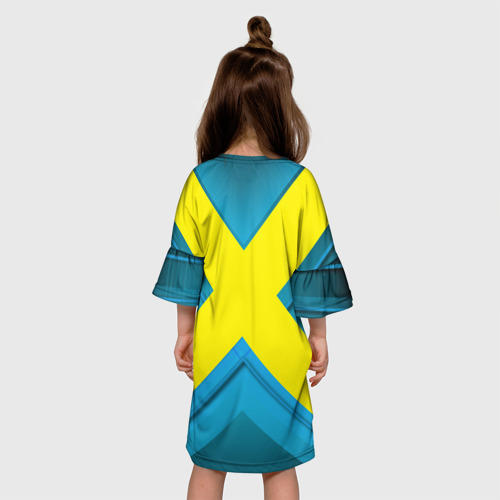 Детское платье 3D Икс для косплея, цвет 3D печать - фото 5