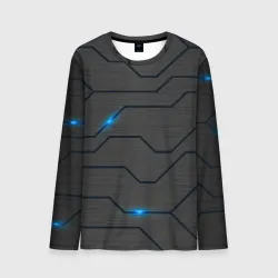 Мужской лонгслив 3D Led подсветка