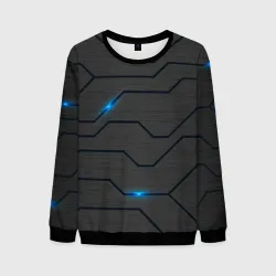 Мужской свитшот 3D Led подсветка