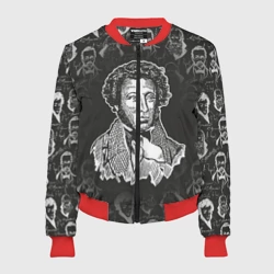 Женский бомбер 3D А.С.Пушкин