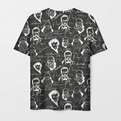 Мужская футболка 3D А.С.Пушкин, цвет 3D печать - фото 2