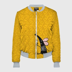Женский бомбер 3D Крыса