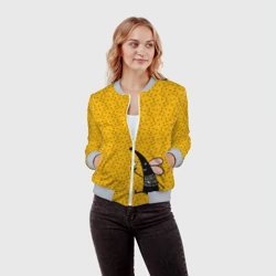 Женский бомбер 3D Крыса - фото 2