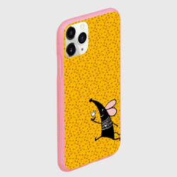 Чехол для iPhone 11 Pro Max матовый Крыса - фото 2