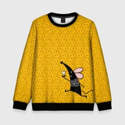 Детский свитшот 3D Крыса