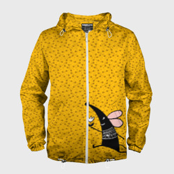 Мужская ветровка 3D Крыса