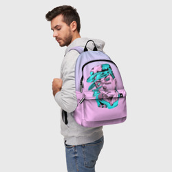 Рюкзак 3D Дзётаро кудзе фиолет - фото 2