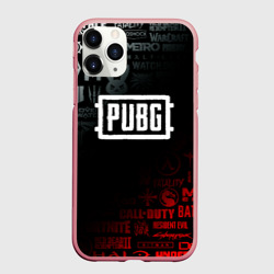 Чехол для iPhone 11 Pro Max матовый PUBG