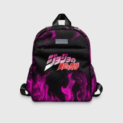 Детский рюкзак 3D Neon flames