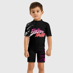 Детский купальный костюм 3D JoJo`s Bizarre Adventure logo - фото 2