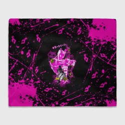 Плед 3D Killer Queen розовые кляксы