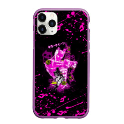 Чехол для iPhone 11 Pro Max матовый Killer Queen розовые кляксы