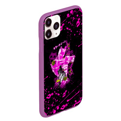 Чехол для iPhone 11 Pro Max матовый Killer Queen розовые кляксы - фото 2