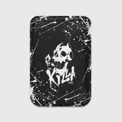 Картхолдер Magsafe магнитный Killer Queen белое с белыми брызгами