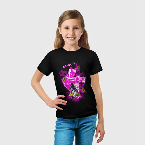 Детская футболка 3D Киллер Квин ЖоЖо, цвет 3D печать - фото 5