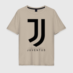 Мужская футболка хлопок Oversize Juventus