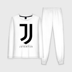 Женская пижама с лонгсливом хлопок Juventus