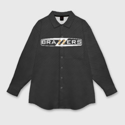 Мужская рубашка oversize 3D Brazzers