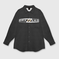 Женская рубашка oversize 3D Brazzers