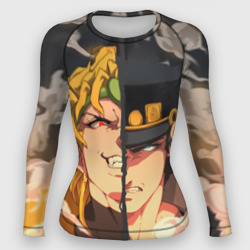 Женский рашгард 3D Dio Brando x Jotaro